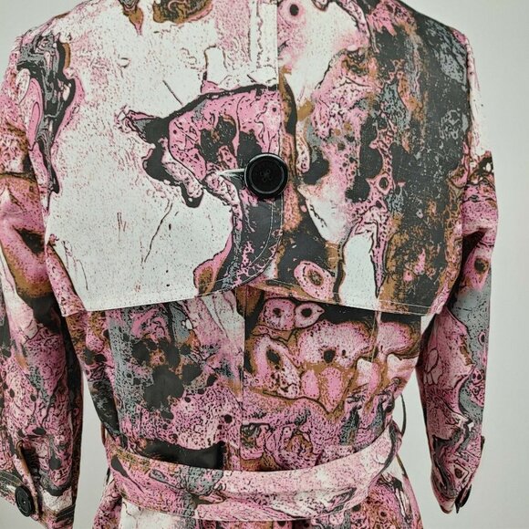 Vertigo Paris NWT Button Up Trench Coat - Picture 2 of 10